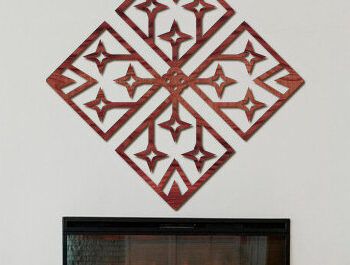 Intra απο ξύλο plywood 3mm-4mm πάχος – Ξύλινη Τέχνη τοίχου με Δίασταση  40x30 cm INTRAFABR-87515302 - Image 1