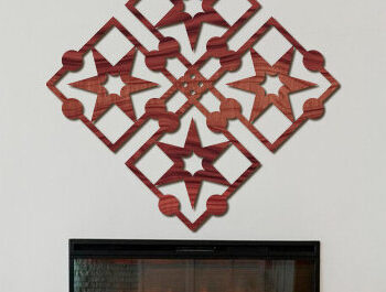 Intra απο ξύλο plywood 3mm-4mm πάχος – Ξύλινη Τέχνη τοίχου με Δίασταση  40x30 cm INTRAFABR-87515328 - Image 1