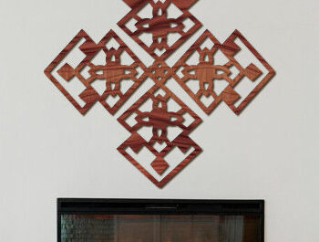 Intra απο ξύλο plywood 3mm-4mm πάχος – Ξύλινη Τέχνη τοίχου με Δίασταση  40x30 cm INTRAFABR-87514982 - Image 1