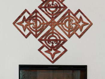 Intra απο ξύλο plywood 3mm-4mm πάχος – Ξύλινη Τέχνη τοίχου με Δίασταση  40x30 cm INTRAFABR-87514989 - Image 1