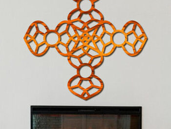 Intra απο ξύλο plywood 3mm-4mm πάχος – Ξύλινη Τέχνη τοίχου με Δίασταση  40x30 cm INTRAFABR-87514824 - Image 1