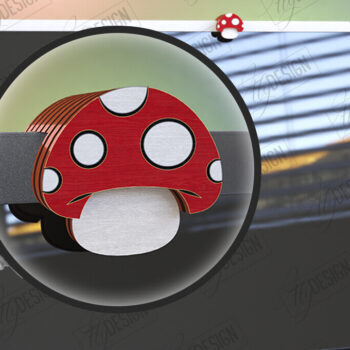 Intra απο ξύλο plywood 3mm-4mm πάχος – Ξύλινο κάλυμμα κάμερας web | Διακόσμηση οθόνης Δίασταση  20x20 cm INTRAFABR-122675923 - Image 1