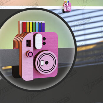 Intra απο ξύλο plywood 3mm-4mm πάχος – Ξύλινο κάλυμμα κάμερας web | Διακόσμηση οθόνης Δίασταση  20x20 cm INTRAFABR-122675931 - Image 1