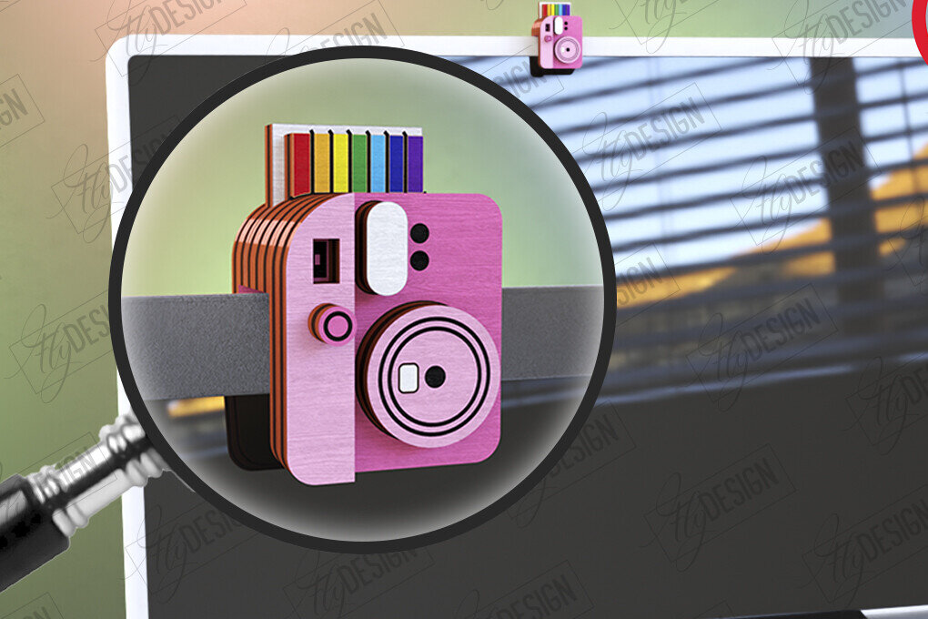 Intra απο ξύλο plywood 3mm-4mm πάχος – Ξύλινο κάλυμμα κάμερας web | Διακόσμηση οθόνης Δίασταση  20x20 cm INTRAFABR-122675931