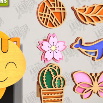 Intra απο ξύλο plywood 3mm-4mm πάχος – Πακέτο με ξύλινα καλύμματα κάμερας web | Αξεσουάρ Δίασταση  20x20 cm INTRAFABR-118746225 - Image 1