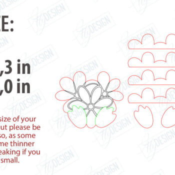 Intra απο ξύλο plywood 3mm-4mm πάχος – Ξύλινα καλύμματα κάμερας Web Πακέτο κοπής με λέιζερ Δίασταση  20x20 cm INTRAFABR-122893677 - Image 2