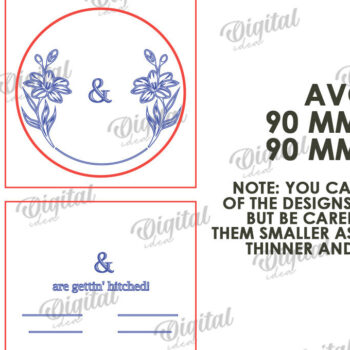 Intra απο ξύλο plywood 3mm-4mm πάχος – Ξύλινο Προσκλητήριο Γάμου Κοπή Laser Δίασταση  20x20 cm INTRAFABR-117332993 - Image 2