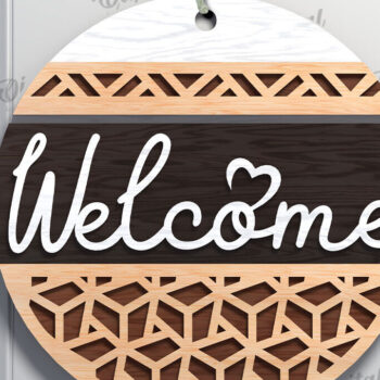 Intra απο ξύλο plywood 3mm-4mm πάχος – Ξύλινη πινακίδα υποδοχής με λέιζερ Δίασταση  20x20 cm INTRAFABR-112121864 - Image 1