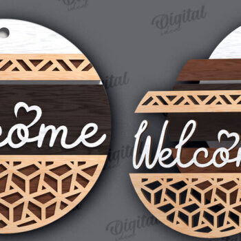 Intra απο ξύλο plywood 3mm-4mm πάχος – Ξύλινη πινακίδα υποδοχής με λέιζερ Δίασταση  20x20 cm INTRAFABR-112121864 - Image 3