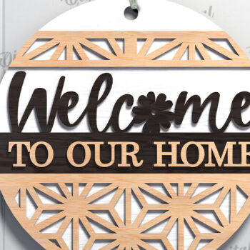 Intra απο ξύλο plywood 3mm-4mm πάχος – Ξύλινη πινακίδα υποδοχής με λέιζερ Δίασταση  20x20 cm INTRAFABR-112121977 - Image 1