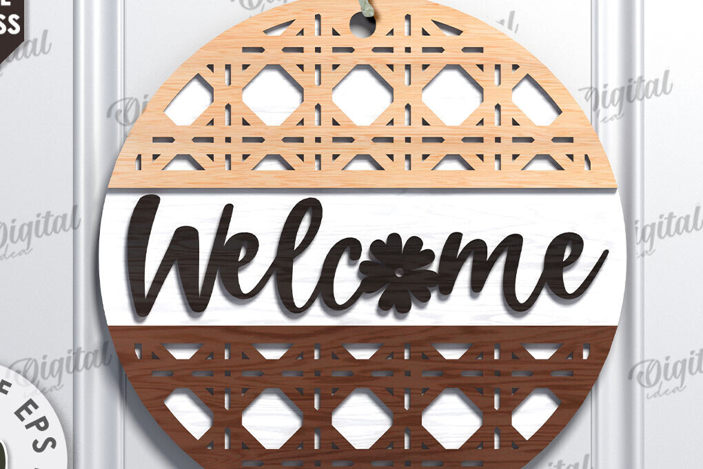 Intra απο ξύλο plywood 3mm-4mm πάχος – Ξύλινη πινακίδα υποδοχής με λέιζερ Δίασταση  20x20 cm INTRAFABR-112122012