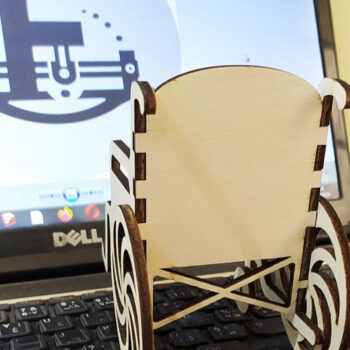 Intra απο ξύλο plywood 3mm-4mm πάχος – Ξύλινο  αναπηρικής καρέκλας - έτοιμο για κοπή Δίασταση  20x20 cm INTRAFABR-108164586 - Image 3