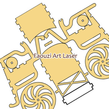 Intra απο ξύλο plywood 3mm-4mm πάχος – Ξύλινο  αναπηρικής καρέκλας - έτοιμο για κοπή Δίασταση  20x20 cm INTRAFABR-108164586 - Image 5