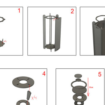Intra απο ξύλο plywood 3mm-4mm πάχος – Ξύλινο κουτί κρασιού. Αρχείο κοπής με λέιζερ. Δίασταση  20x20 cm INTRAFABR-88823534 - Image 10