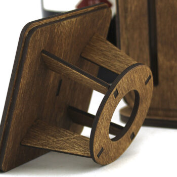 Intra απο ξύλο plywood 3mm-4mm πάχος – Ξύλινο κουτί κρασιού. Αρχείο κοπής με λέιζερ Δίασταση  20x20 cm INTRAFABR-89607882 - Image 5