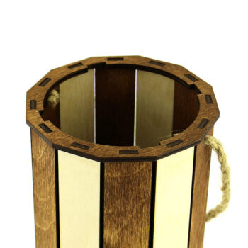 Intra απο ξύλο plywood 3mm-4mm πάχος – Ξύλινο κουτί κρασιού. Αρχείο κοπής με λέιζερ Δίασταση  20x20 cm INTRAFABR-90356823 - Image 6