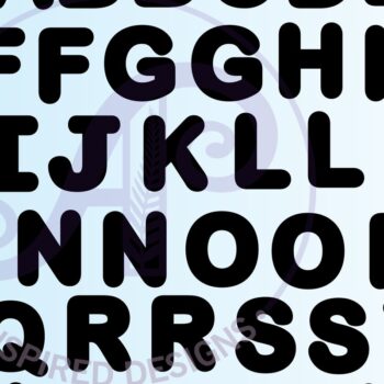 Intra απο ξύλο plywood 3mm-4mm πάχος – Δέσμη αλφαβήτου Woodland Γράμματα Δίασταση  20x20 cm INTRAFABR-69831726 - Image 5