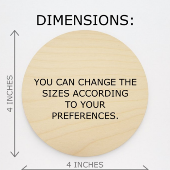 Intra απο ξύλο plywood 3mm-4mm πάχος – Woodland Animal Baby Milestones Δίασταση  20x20 cm INTRAFABR-112456004 - Image 2