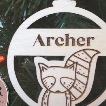 Intra απο ξύλο plywood 3mm-4mm πάχος – Woodland Animals Ornaments Δίασταση  20x20 cm INTRAFABR-72170576 - Image 3