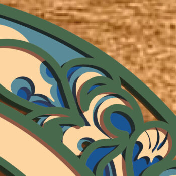 Intra απο ξύλο plywood 3mm-4mm πάχος – Woodpecker Multilayer/Bird Cut Cnc Δίασταση  20x20 cm INTRAFABR-76545955 - Image 7