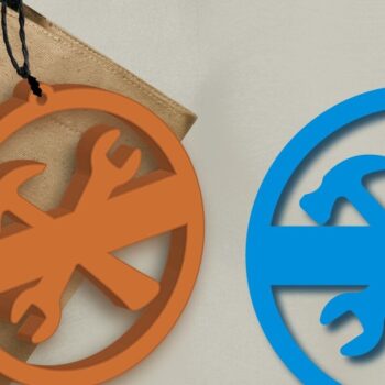 Intra απο ξύλο plywood 3mm-4mm πάχος – Μπρελόκ εργαστηρίου, Επιδιόρθωση Charm Laser Δίασταση  5x5 cm INTRAFABR-95145483 - Image 3