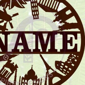 Intra απο ξύλο plywood 3mm-4mm πάχος – World Marks Name Δίασταση  20x20 cm INTRAFABR-67501719