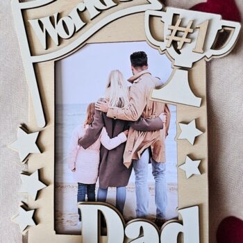 Intra απο ξύλο plywood 3mm-4mm πάχος – Το Νο 1 στον κόσμο κορνίζα μπαμπά με λέιζερ Δίασταση 20x20 cm INTRAFABR-117798316 - Image 1