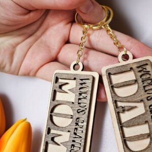 Intra απο ξύλο plywood 3mm-4mm πάχος – Ο καλύτερος μπρελόκ στον κόσμο Δίασταση  5x5 cm INTRAFABR-118151894