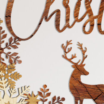 Intra απο ξύλο plywood 3mm-4mm πάχος – CREATH CHRISTMAS Πολυστρωματικά κομμένα αρχεία Δίασταση  20x20 cm INTRAFABR-13811406 - Image 2