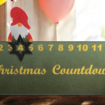 Intra απο ξύλο plywood 3mm-4mm πάχος – Xmas Calendar 191 Δίασταση  20x20 cm INTRAFABR-118356885 - Image 1