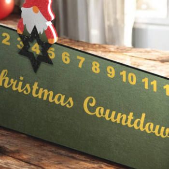 Intra απο ξύλο plywood 3mm-4mm πάχος – Xmas Calendar 191 Δίασταση  20x20 cm INTRAFABR-118356885 - Image 6