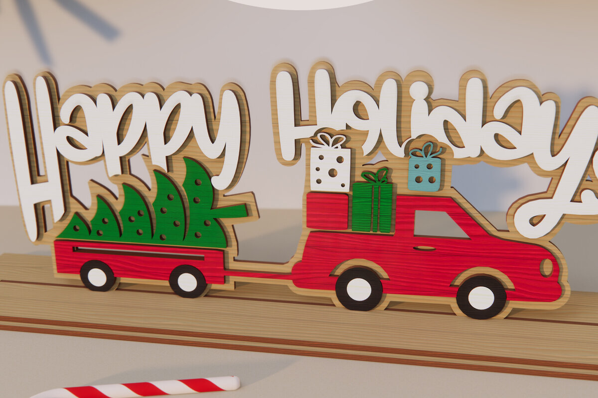 Intra απο ξύλο plywood 3mm-4mm πάχος – Χριστουγεννιάτικη διακόσμηση. Τρισδιάστατη χριστουγεννιάτικη βάση κοπής με λέιζερ Δίασταση  20x20 cm INTRAFABR-79847182