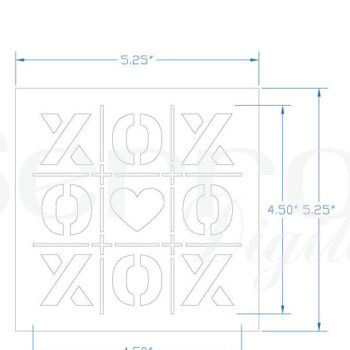 Intra απο ξύλο plywood 3mm-4mm πάχος – Κάρτα Xoxo Προσκλητήριο Γάμου Αποκομμένο Αρχείο Δίασταση  20x20 cm INTRAFABR-4042582 - Image 3
