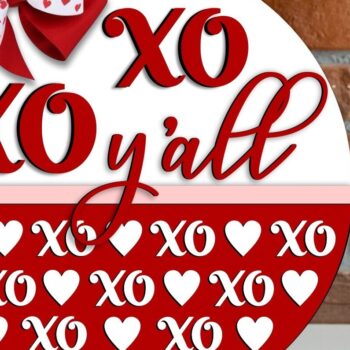 Intra απο ξύλο plywood 3mm-4mm πάχος – XoXo Y'all Ξύλινη κρεμάστρα πόρτας Αρχείο Δίασταση  20x20 cm INTRAFABR-53532182 - Image 1