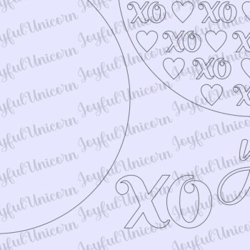 Intra απο ξύλο plywood 3mm-4mm πάχος – XoXo Y'all Ξύλινη κρεμάστρα πόρτας Αρχείο Δίασταση  20x20 cm INTRAFABR-53532182 - Image 2