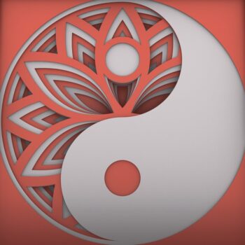 Intra απο ξύλο plywood 3mm-4mm πάχος – Yin Yang Flower Layered Mandala Δίασταση  20x20 cm INTRAFABR-29291250 - Image 4