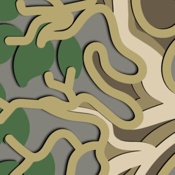 Intra απο ξύλο plywood 3mm-4mm πάχος – Ying-Yang Tree Multilayer/Tree Δίασταση  20x20 cm INTRAFABR-67710296 - Image 3