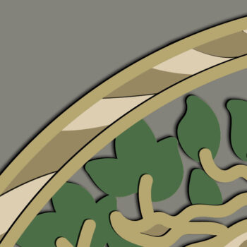 Intra απο ξύλο plywood 3mm-4mm πάχος – Ying-Yang Tree Multilayer/Tree Δίασταση  20x20 cm INTRAFABR-67710296 - Image 7