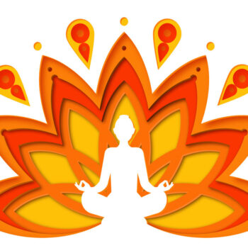 Intra απο ξύλο plywood 3mm-4mm πάχος – Yoga Buddha Shadow Box, Lotus Flower Δίασταση  20x20 cm INTRAFABR-57744127 - Image 6