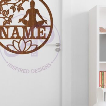 Intra απο ξύλο plywood 3mm-4mm πάχος – Γιόγκα Γυναικείο Σήμα Δίασταση  20x20 cm INTRAFABR-85508217 - Image 4