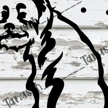 Intra απο ξύλο plywood 3mm-4mm πάχος – Παράθυρο αυτοκινήτου Yorky Wagging Tail Δίασταση  20x20 cm INTRAFABR-68304580 - Image 2