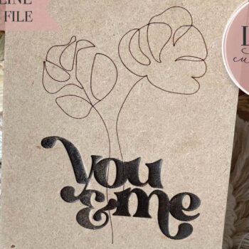 Intra απο ξύλο plywood 3mm-4mm πάχος – Αρχείο Laser You and Me Δίασταση  20x20 cm INTRAFABR-72806563 - Image 3