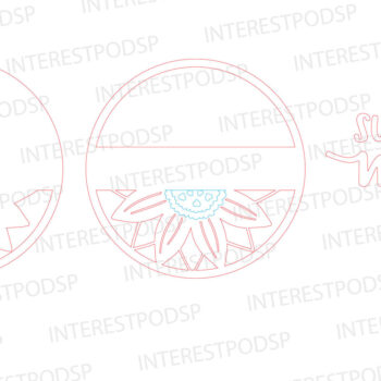 Intra απο ξύλο plywood 3mm-4mm πάχος – You Are My Sunflower Mom - Break Jhon Δίασταση  20x20 cm INTRAFABR-93162195 - Image 4