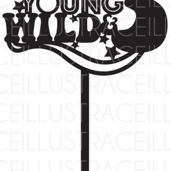 Intra απο ξύλο plywood 3mm-4mm πάχος – Young Wild and Three Δίασταση  20x20 cm INTRAFABR-64576813 - Image 1