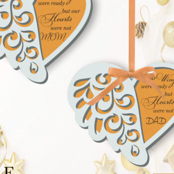 Intra απο ξύλο plywood 3mm-4mm πάχος – Τα φτερά σου ήταν έτοιμα, φτερά μνήμης Δίασταση  20x20 cm INTRAFABR-111881918 - Image 1