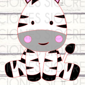 Intra απο ξύλο plywood 3mm-4mm πάχος – Zebra 3D Δίασταση  20x20 cm INTRAFABR-75643779