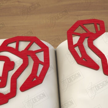 Intra απο ξύλο plywood 3mm-4mm πάχος – Zodiac Bookmark | Αστρολογία |Ζώδιο Δίασταση  20x20 cm INTRAFABR-116413252 - Image 1