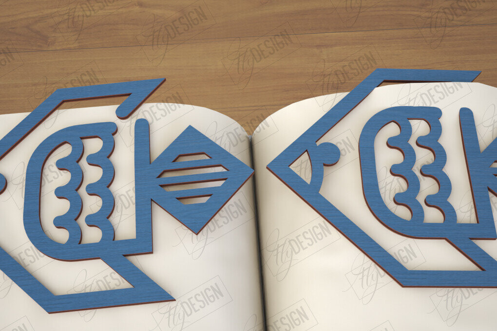 Intra απο ξύλο plywood 3mm-4mm πάχος – Zodiac Bookmark | Αστρολογία |Ζώδιο Δίασταση  20x20 cm INTRAFABR-116412990