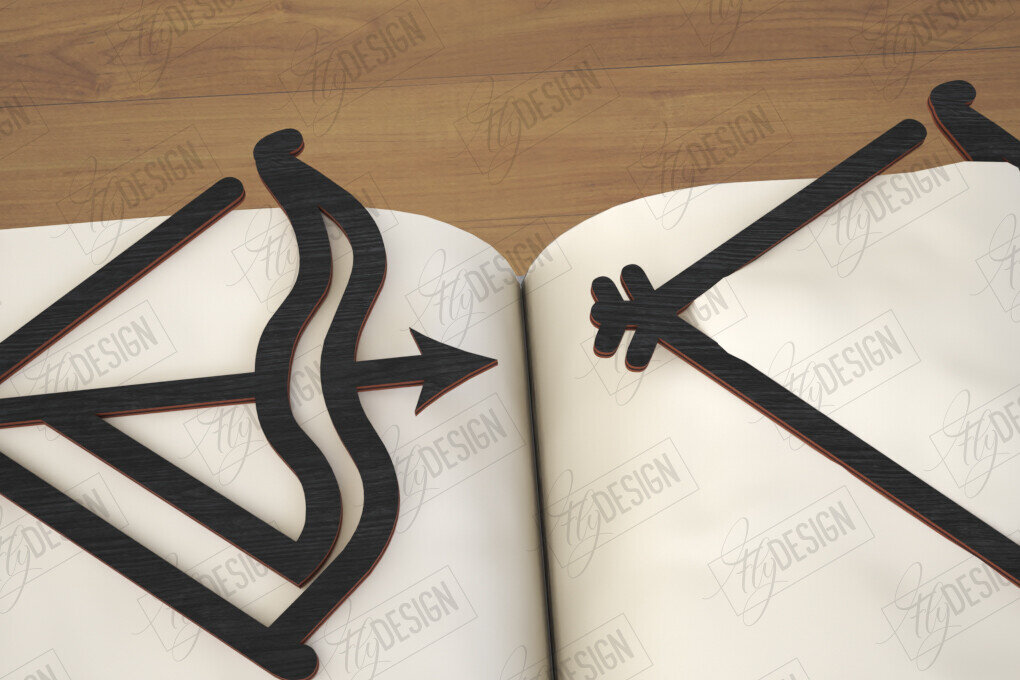 Intra απο ξύλο plywood 3mm-4mm πάχος – Zodiac Bookmark | Αστρολογία |Ζώδιο Δίασταση  20x20 cm INTRAFABR-116413092