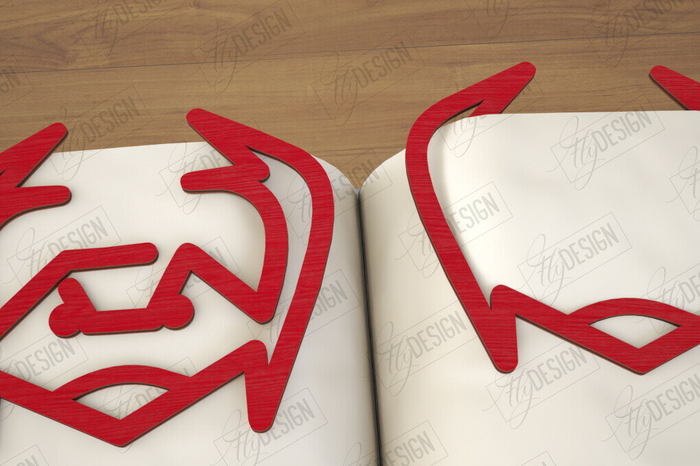 Intra απο ξύλο plywood 3mm-4mm πάχος – Zodiac Bookmark | Αστρολογία |Ζώδιο Δίασταση  20x20 cm INTRAFABR-116413184